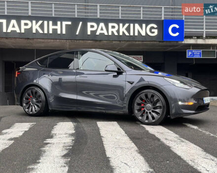 Сірий Тесла Model Y, об'ємом двигуна 0 л та пробігом 8 тис. км за 33300 $, фото 8 на Automoto.ua