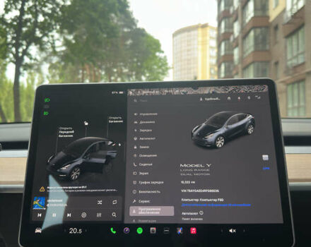 Серый Тесла Model Y, объемом двигателя 0 л и пробегом 15 тыс. км за 34500 $, фото 14 на Automoto.ua