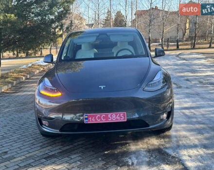 Серый Тесла Model Y, объемом двигателя 0 л и пробегом 9 тыс. км за 29500 $, фото 16 на Automoto.ua