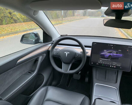 Серый Тесла Model Y, объемом двигателя 0 л и пробегом 14 тыс. км за 32300 $, фото 30 на Automoto.ua