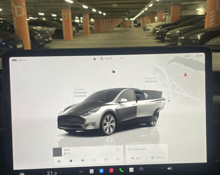 Серый Тесла Model Y, объемом двигателя 0 л и пробегом 15 тыс. км за 31999 $, фото 12 на Automoto.ua