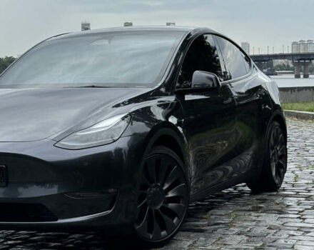 Серый Тесла Model Y, объемом двигателя 0 л и пробегом 7 тыс. км за 33999 $, фото 93 на Automoto.ua