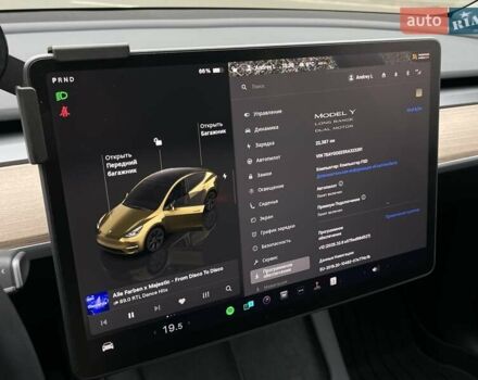 Серый Тесла Model Y, объемом двигателя 0 л и пробегом 22 тыс. км за 34700 $, фото 26 на Automoto.ua