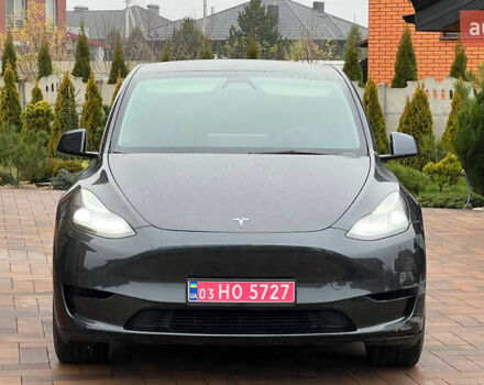 Серый Тесла Model Y, объемом двигателя 0 л и пробегом 21 тыс. км за 24000 $, фото 1 на Automoto.ua