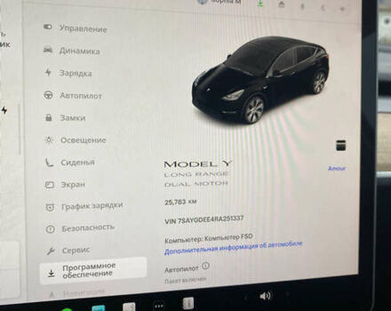 Серый Тесла Model Y, объемом двигателя 0 л и пробегом 25 тыс. км за 33900 $, фото 14 на Automoto.ua