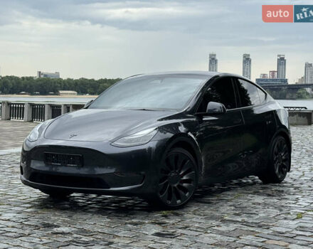 Серый Тесла Model Y, объемом двигателя 0 л и пробегом 7 тыс. км за 33999 $, фото 92 на Automoto.ua