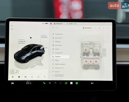 Сірий Тесла Model Y, об'ємом двигуна 0 л та пробігом 16 тис. км за 30500 $, фото 19 на Automoto.ua