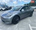Серый Тесла Model Y, объемом двигателя 0 л и пробегом 1 тыс. км за 36500 $, фото 5 на Automoto.ua