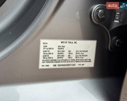 Сірий Тесла Model Y, об'ємом двигуна 0 л та пробігом 26 тис. км за 37500 $, фото 23 на Automoto.ua