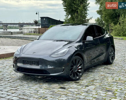 Серый Тесла Model Y, объемом двигателя 0 л и пробегом 7 тыс. км за 33999 $, фото 121 на Automoto.ua