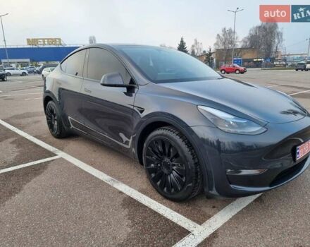 Серый Тесла Model Y, объемом двигателя 0 л и пробегом 24 тыс. км за 30900 $, фото 8 на Automoto.ua