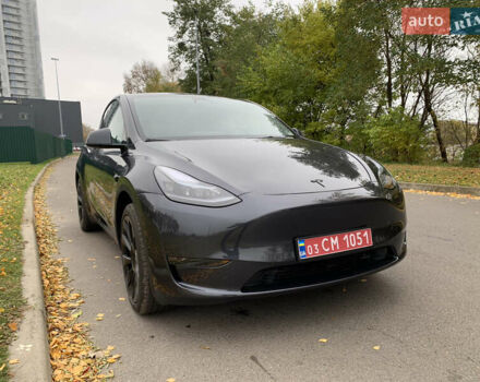 Серый Тесла Model Y, объемом двигателя 0 л и пробегом 14 тыс. км за 32300 $, фото 7 на Automoto.ua