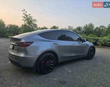 Серый Тесла Model Y, объемом двигателя 0 л и пробегом 5 тыс. км за 37900 $, фото 21 на Automoto.ua