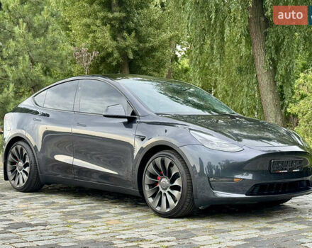 Серый Тесла Model Y, объемом двигателя 0 л и пробегом 7 тыс. км за 33999 $, фото 133 на Automoto.ua