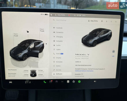 Серый Тесла Model Y, объемом двигателя 0 л и пробегом 5 тыс. км за 29490 $, фото 8 на Automoto.ua