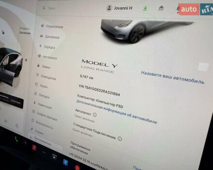 Серый Тесла Model Y, объемом двигателя 0 л и пробегом 9 тыс. км за 19800 $, фото 32 на Automoto.ua