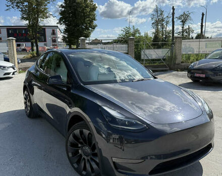 Сірий Тесла Model Y, об'ємом двигуна 0 л та пробігом 1 тис. км за 39950 $, фото 15 на Automoto.ua
