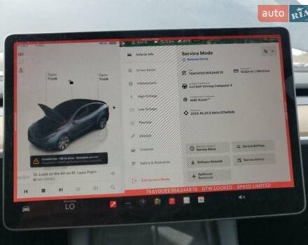 Серый Тесла Model Y, объемом двигателя 0 л и пробегом 16 тыс. км за 28000 $, фото 8 на Automoto.ua