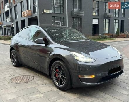 Сірий Тесла Model Y, об'ємом двигуна 0 л та пробігом 27 тис. км за 30900 $, фото 4 на Automoto.ua
