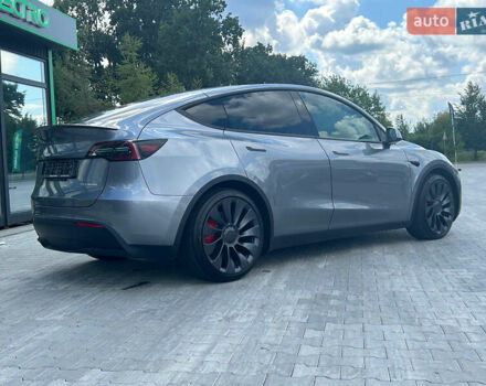 Серый Тесла Model Y, объемом двигателя 0 л и пробегом 1 тыс. км за 36500 $, фото 25 на Automoto.ua