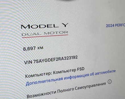 Сірий Тесла Model Y, об'ємом двигуна 0 л та пробігом 8 тис. км за 33300 $, фото 12 на Automoto.ua