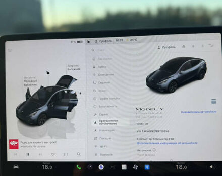 Сірий Тесла Model Y, об'ємом двигуна 0 л та пробігом 11 тис. км за 33000 $, фото 14 на Automoto.ua