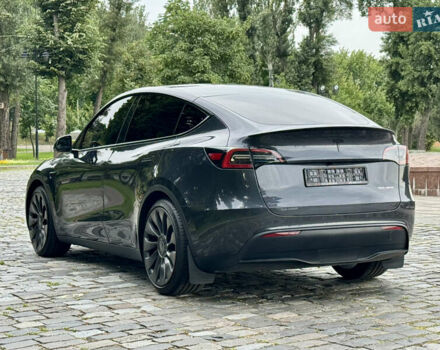 Серый Тесла Model Y, объемом двигателя 0 л и пробегом 7 тыс. км за 33999 $, фото 5 на Automoto.ua