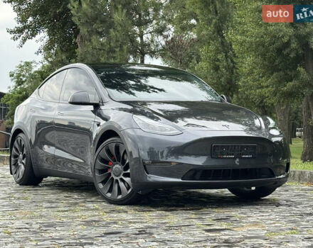 Серый Тесла Model Y, объемом двигателя 0 л и пробегом 7 тыс. км за 33999 $, фото 68 на Automoto.ua