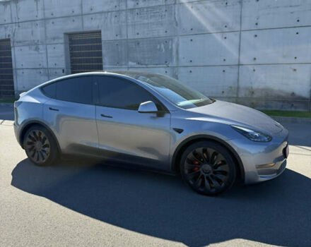 Серый Тесла Model Y, объемом двигателя 0 л и пробегом 11 тыс. км за 33900 $, фото 9 на Automoto.ua