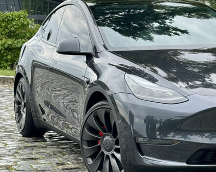 Серый Тесла Model Y, объемом двигателя 0 л и пробегом 7 тыс. км за 33999 $, фото 67 на Automoto.ua