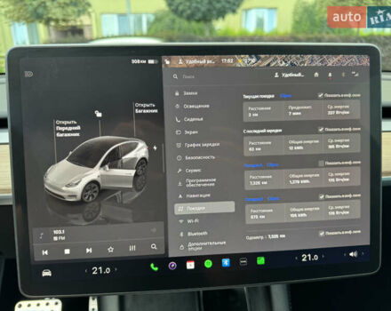 Серый Тесла Model Y, объемом двигателя 0 л и пробегом 7 тыс. км за 35500 $, фото 13 на Automoto.ua