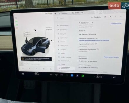 Серый Тесла Model Y, объемом двигателя 0 л и пробегом 23 тыс. км за 28800 $, фото 33 на Automoto.ua
