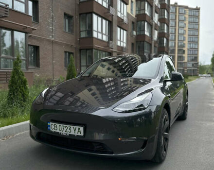 Серый Тесла Model Y, объемом двигателя 0 л и пробегом 15 тыс. км за 34500 $, фото 2 на Automoto.ua