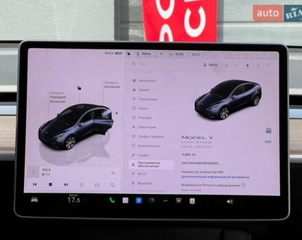 Сірий Тесла Model Y, об'ємом двигуна 0 л та пробігом 11 тис. км за 31700 $, фото 15 на Automoto.ua