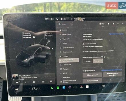 Серый Тесла Model Y, объемом двигателя 0 л и пробегом 19 тыс. км за 32500 $, фото 20 на Automoto.ua