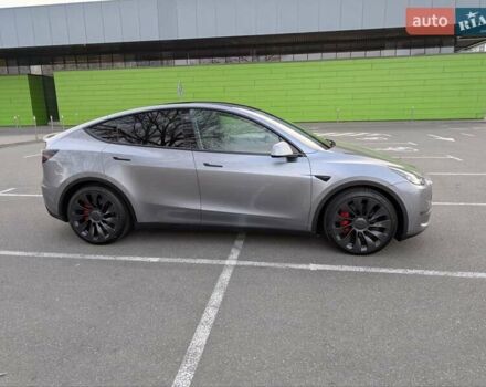Серый Тесла Model Y, объемом двигателя 0 л и пробегом 6 тыс. км за 42900 $, фото 7 на Automoto.ua