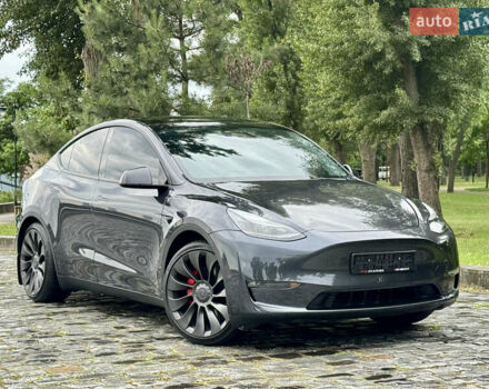 Серый Тесла Model Y, объемом двигателя 0 л и пробегом 7 тыс. км за 33999 $, фото 74 на Automoto.ua