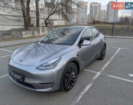 Серый Тесла Model Y, объемом двигателя 0 л и пробегом 6 тыс. км за 42900 $, фото 6 на Automoto.ua
