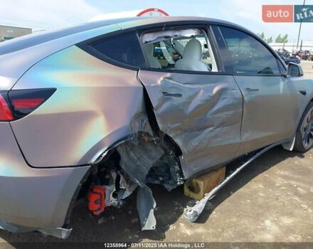 Серый Тесла Model Y, объемом двигателя 0 л и пробегом 37 тыс. км за 23500 $, фото 5 на Automoto.ua