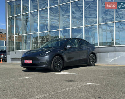 Серый Тесла Model Y, объемом двигателя 0 л и пробегом 1 тыс. км за 35490 $, фото 10 на Automoto.ua