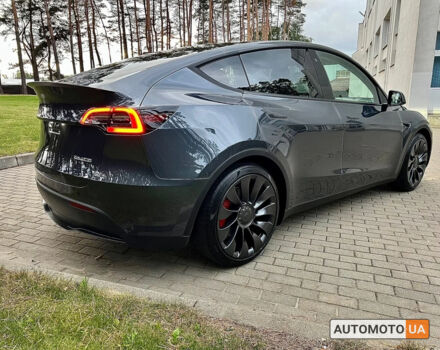 Серый Тесла Model Y, объемом двигателя 0 л и пробегом 0 тыс. км за 51990 $, фото 7 на Automoto.ua