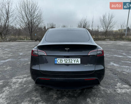 Серый Тесла Model Y, объемом двигателя 0 л и пробегом 22 тыс. км за 27000 $, фото 6 на Automoto.ua