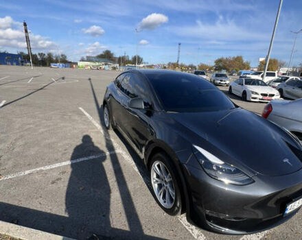 Серый Тесла Model Y, объемом двигателя 0 л и пробегом 40 тыс. км за 29900 $, фото 4 на Automoto.ua