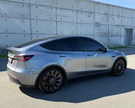 Серый Тесла Model Y, объемом двигателя 0 л и пробегом 11 тыс. км за 33900 $, фото 7 на Automoto.ua