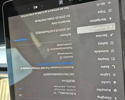 Серый Тесла Model Y, объемом двигателя 0 л и пробегом 21 тыс. км за 34000 $, фото 6 на Automoto.ua