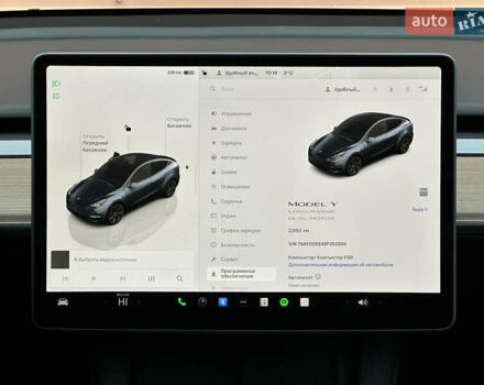 Серый Тесла Model Y, объемом двигателя 0 л и пробегом 2 тыс. км за 35490 $, фото 47 на Automoto.ua