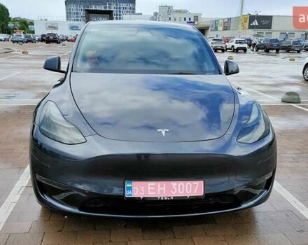 Серый Тесла Model Y, объемом двигателя 0 л и пробегом 11 тыс. км за 30599 $, фото 5 на Automoto.ua