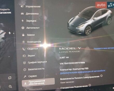 Серый Тесла Model Y, объемом двигателя 0 л и пробегом 5 тыс. км за 27200 $, фото 12 на Automoto.ua