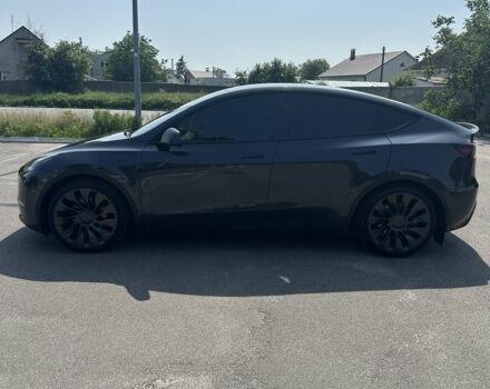 Серый Тесла Model Y, объемом двигателя 0 л и пробегом 7 тыс. км за 33500 $, фото 3 на Automoto.ua
