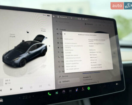 Сірий Тесла Model Y, об'ємом двигуна 0 л та пробігом 4 тис. км за 28400 $, фото 37 на Automoto.ua